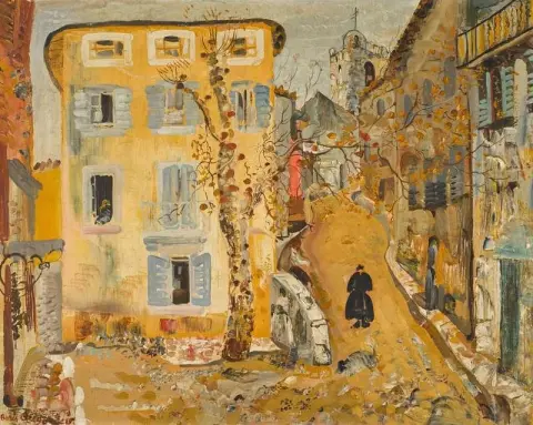 مشهد الشارع في إحدى المدن الإقليمية عام 1932