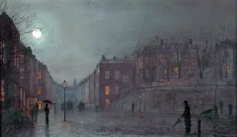 Utsikt över Hampstead London 1882