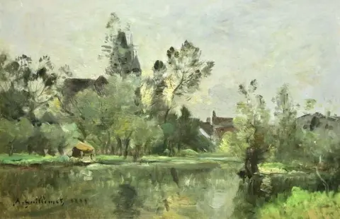 Sunset Moret 1899