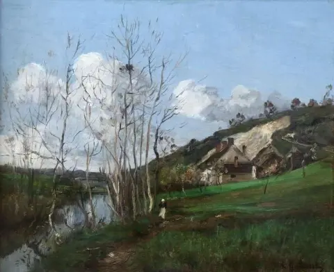 The Walk Home ca 1880