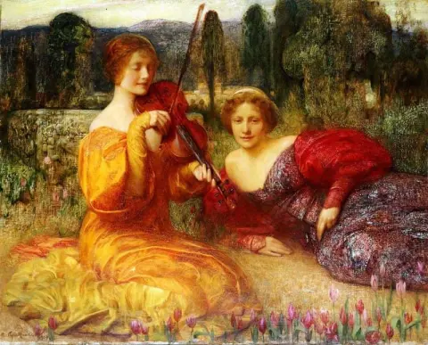 Musician of Silence 1900