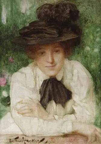 Portrait Of An Edwardian Lady