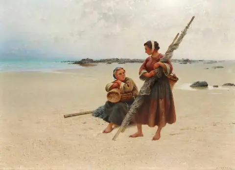 Oyster Picking Brittany