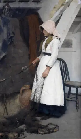 Die Tochter eines Fischers 1886
