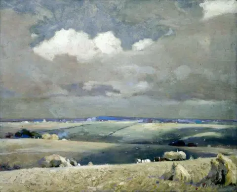 Wolkenschatten im Lambbourne Vale