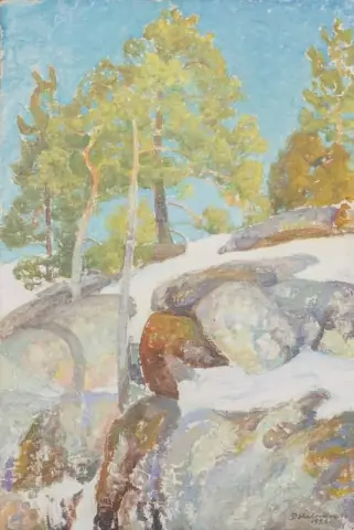 april Landskap