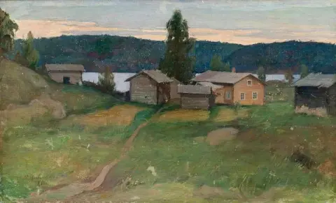 Hus i Kivesjarvi