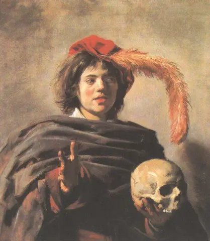 《有骷髅的年轻人 Vanitas》