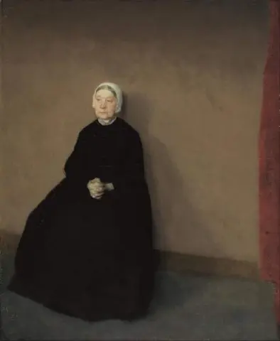 Una vecchia donna 1886