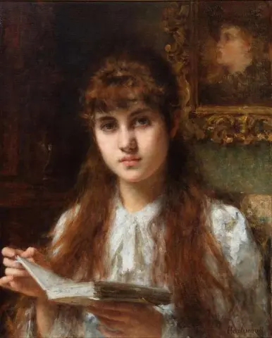 Menina lendo