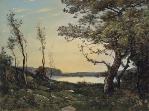 湖边1895