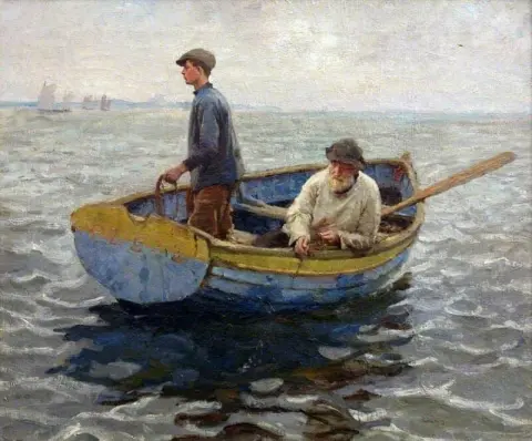 Nel terreno del merlano intorno al 1900
