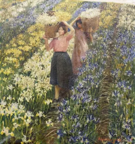 Raccoglitori di iris 1926