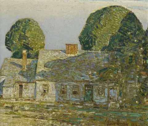 Sombras nocturnas La antigua granja Easthampton L.i. 1923