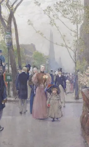 Quinta Avenida Hacia 1890