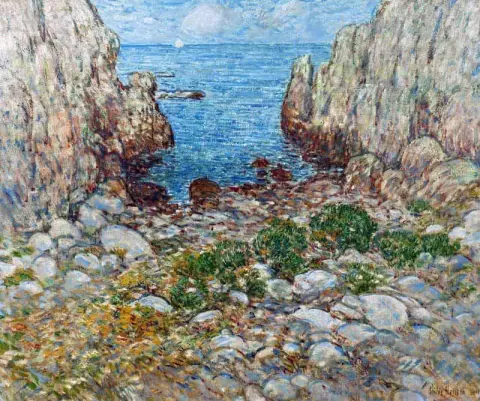 Las islas Cove de Shoals 1901