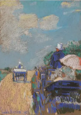 El camino cerca de París 1931