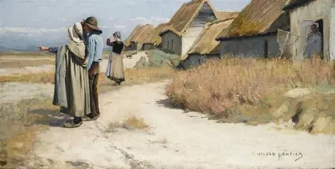 Bretoner på stranden