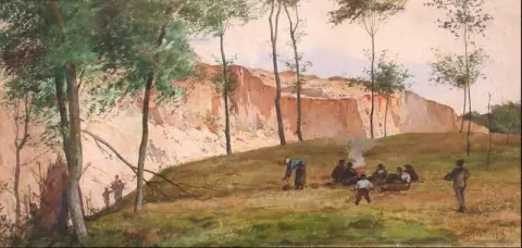 Samlet rundt et bål