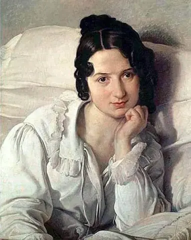 صورة لكارولينا زوتشي حوالي عام 1825