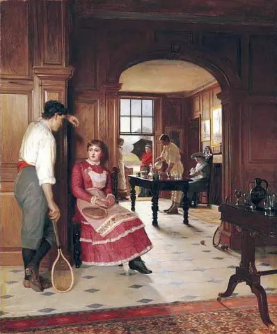 En sommardusch 1883