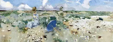 Офортист и дизайнер сухой иглой 1859–1927 гг.
