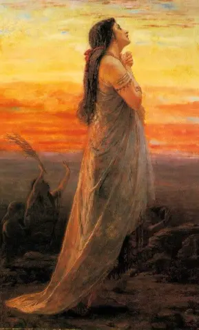 耶弗他女儿的哀歌 1871