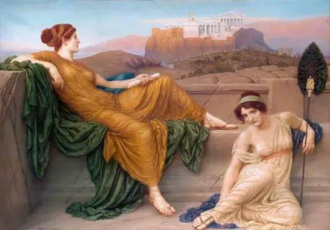 Aspasia On The Pnyx 1888