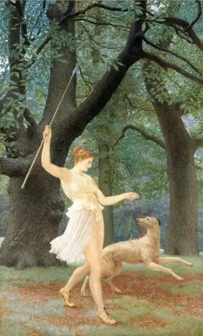 Diana tai Artemis Queen ja Huntress Chaste Aad Fair