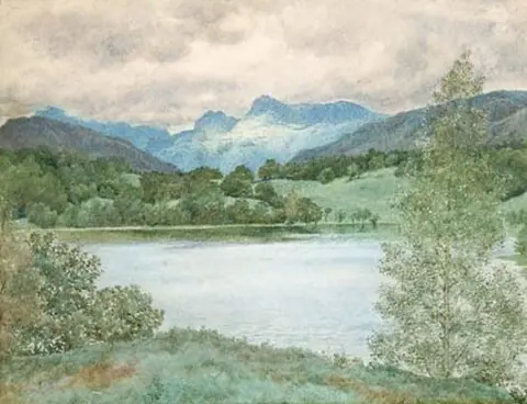 Loughrigg Tarn Westmorland Lake District Cumbria