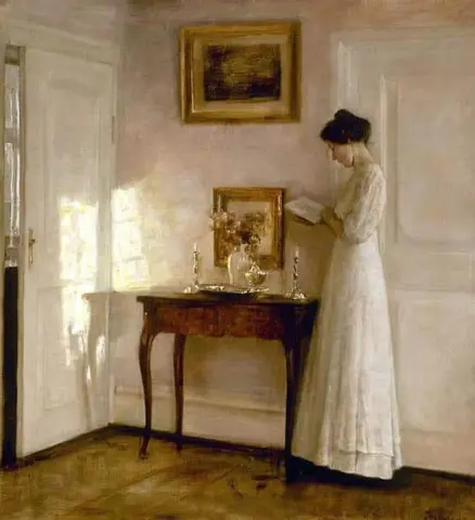 Lady In An In An