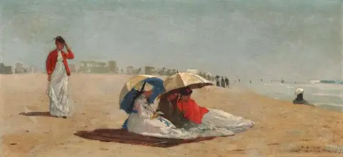 长岛东汉普顿海滩 1874