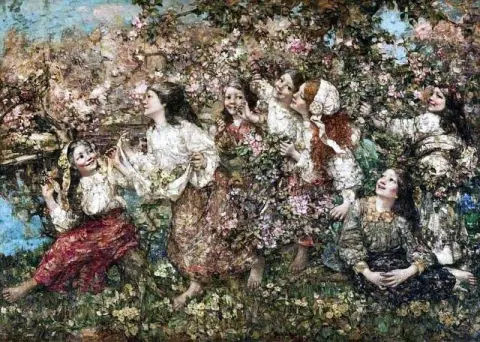 Una ronda de primavera 1910