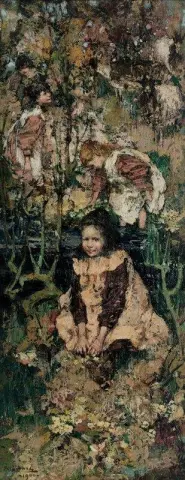 Colhendo Prímulas 1900