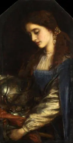 Elaine Launcelotin haarniskassa 1867