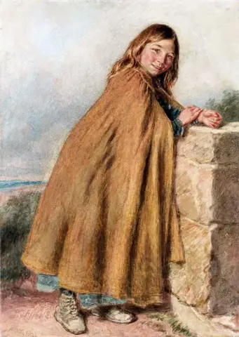 En bondepike 1838