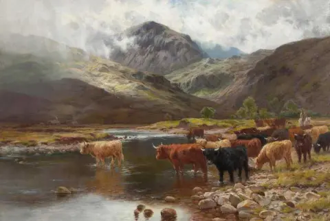 Korsar floden Garie Kinlochewe 1888