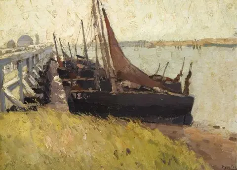 Båter På Stranden