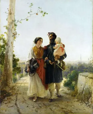 Il Ritorno Dal Campo 1869