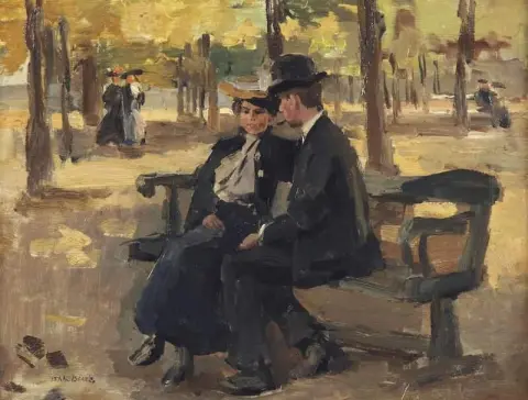 En eftermiddag i Bois De Boulogne Paris