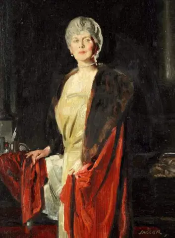 Portrait Study Of Her Majesty Queen Mary