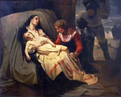 Una escena de varamiento