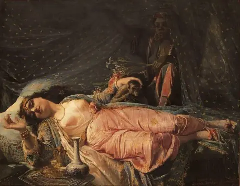 Princesa Nazili Hanum Estambul 1875