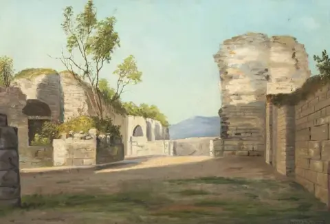 Paisaje de Ostia 1