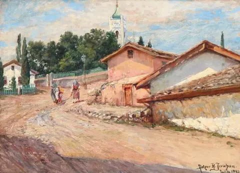 Vista de la calle desde Jalta 1893