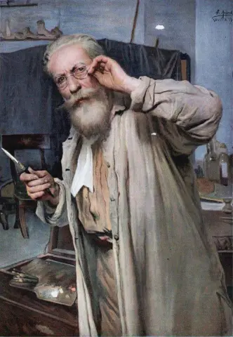 Autoritratto intorno al 1900