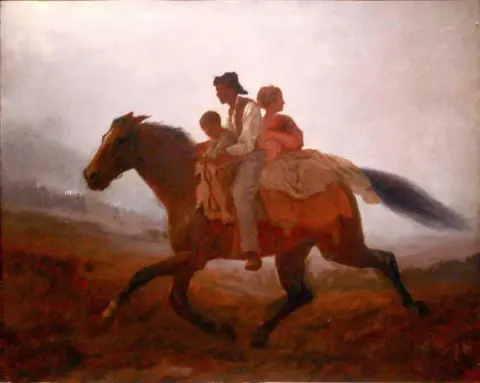 رحلة من أجل الحرية - العبيد الهاربون، حوالي عام 1862