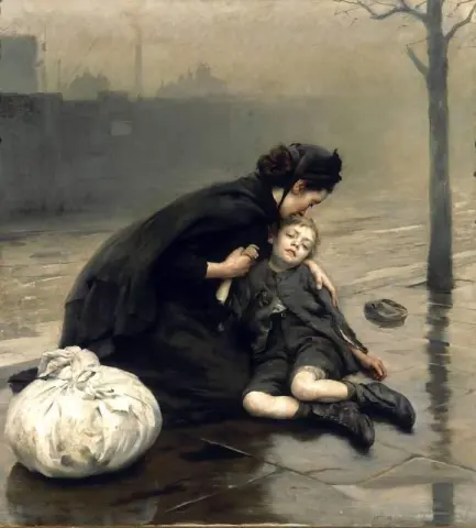 Hjemløs 1890