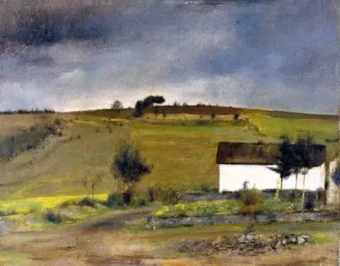 I Fosset regn 1890