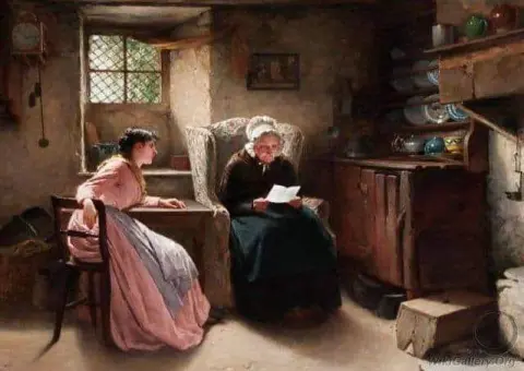 Ζητώντας τη συμβουλή της γιαγιάς 1883